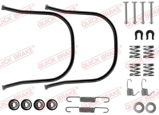 Accessory Kit, brake shoes